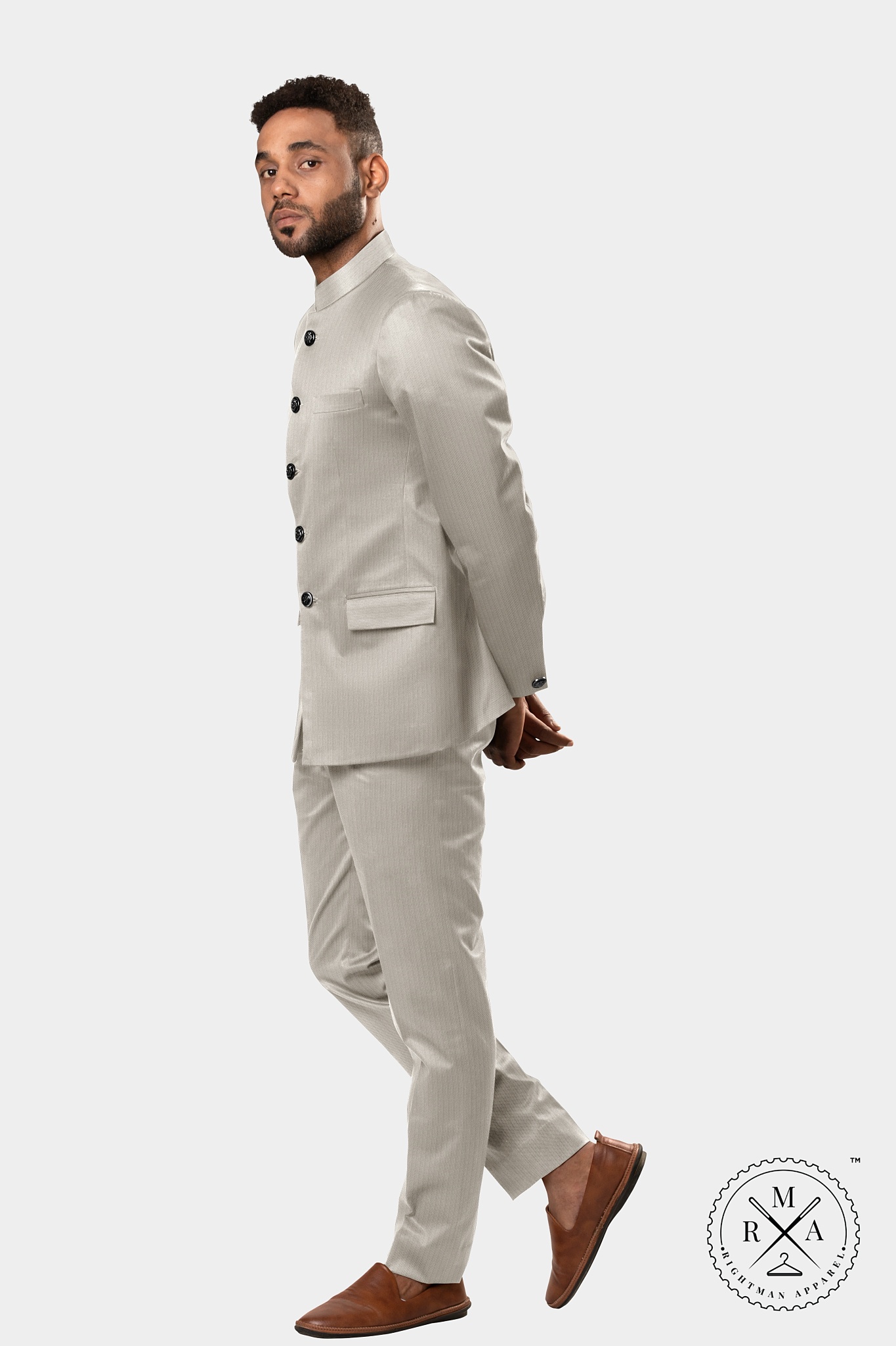 Grey Sophisticated Jodhpuri Suit SU154
